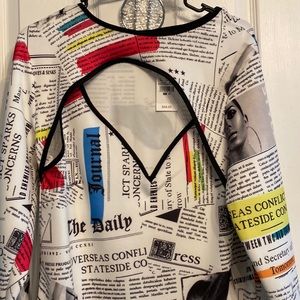 Curvy girl by Ashley Stewart cutout dress